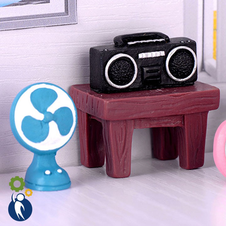 Máy Cát Sét 3x0.8cm, Mô hình mini trang trí