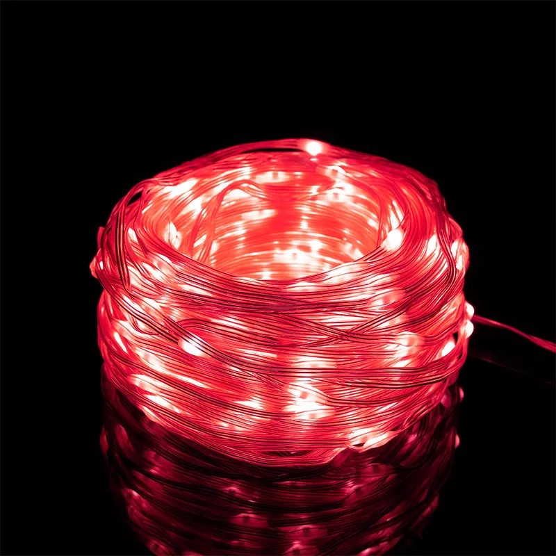 Dây đèn led,đèn fairy light giọt lệ 16 trệu màu 10M Nháy theo nhạc chống nước IP68 chỉnh app Điện Thoại,trang trí tết