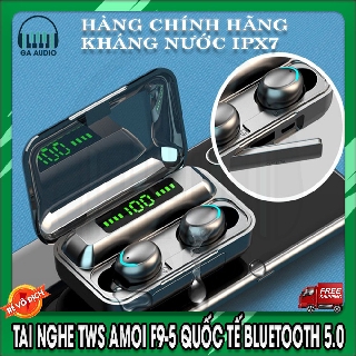 Tai Nghe Bluetooth Amoi F9 Pro Max /R3 Quốc Tế - Tiếng anh - BLT 5.0 - Freeship, Chống nước, chống ồn, có DAC