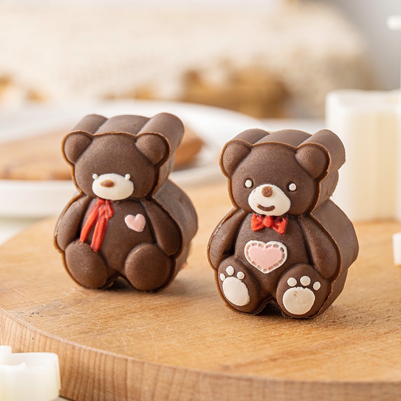 Khuôn Nhựa Làm Bánh Trung Thu 50g Hình Chai Bia Dễ Thương