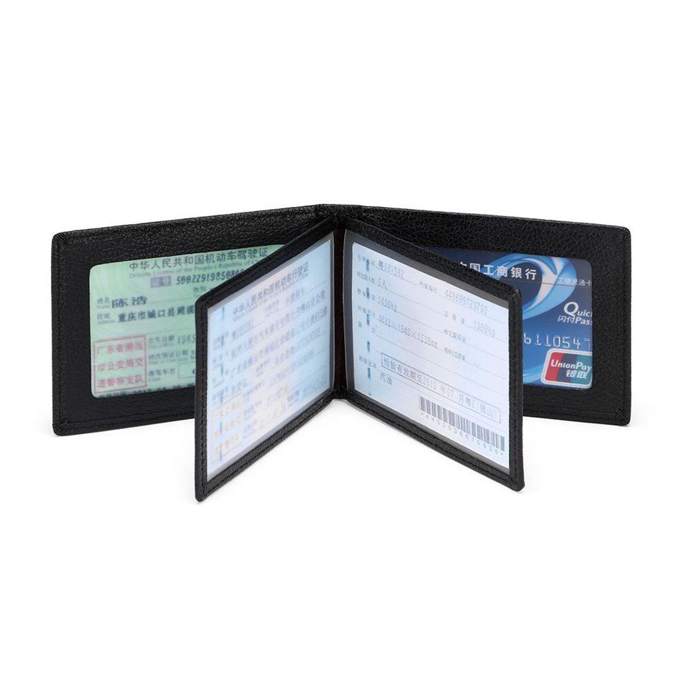 Ví Đựng Thẻ ID / Giấy Phép Tài Liệu Tiện Dụng Cho Xe Hơi Giá Đỡ