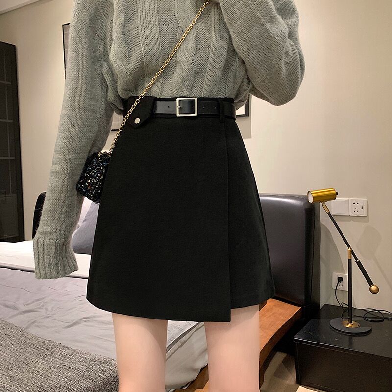 Chân Váy Chữ A Mini Lưng Cao Nhiều Màu Thời Trang Mùa Thu | BigBuy360 - bigbuy360.vn
