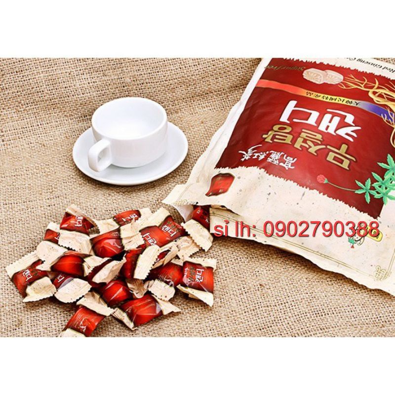Kẹo sâm hàn quốc không đường 500g