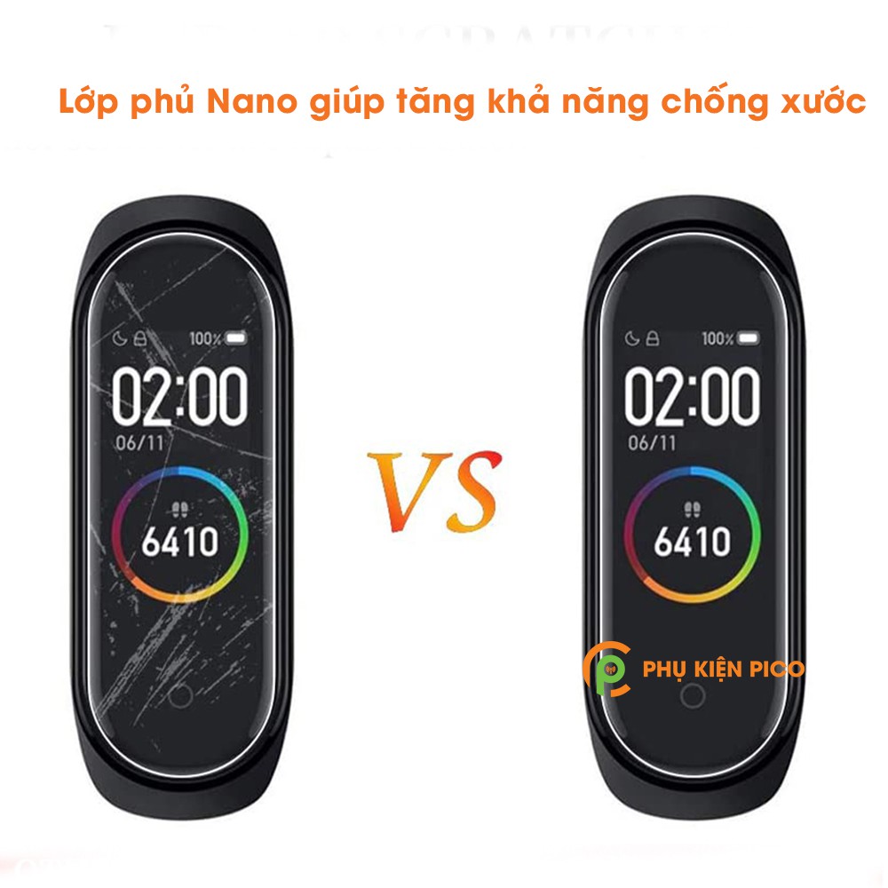 Dán màn Mi Band 6 - Mi Band 5 - Mi Band 4 full màn hình - tàng hình vô cực bản 2021