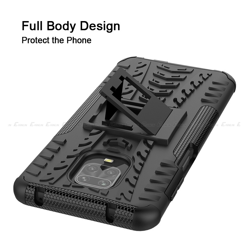 Ốp Điện Thoại Silicon Chống Sốc Có Giá Đỡ Cho Redmi Note 11 11S 11T 10S 10T Pro Plus