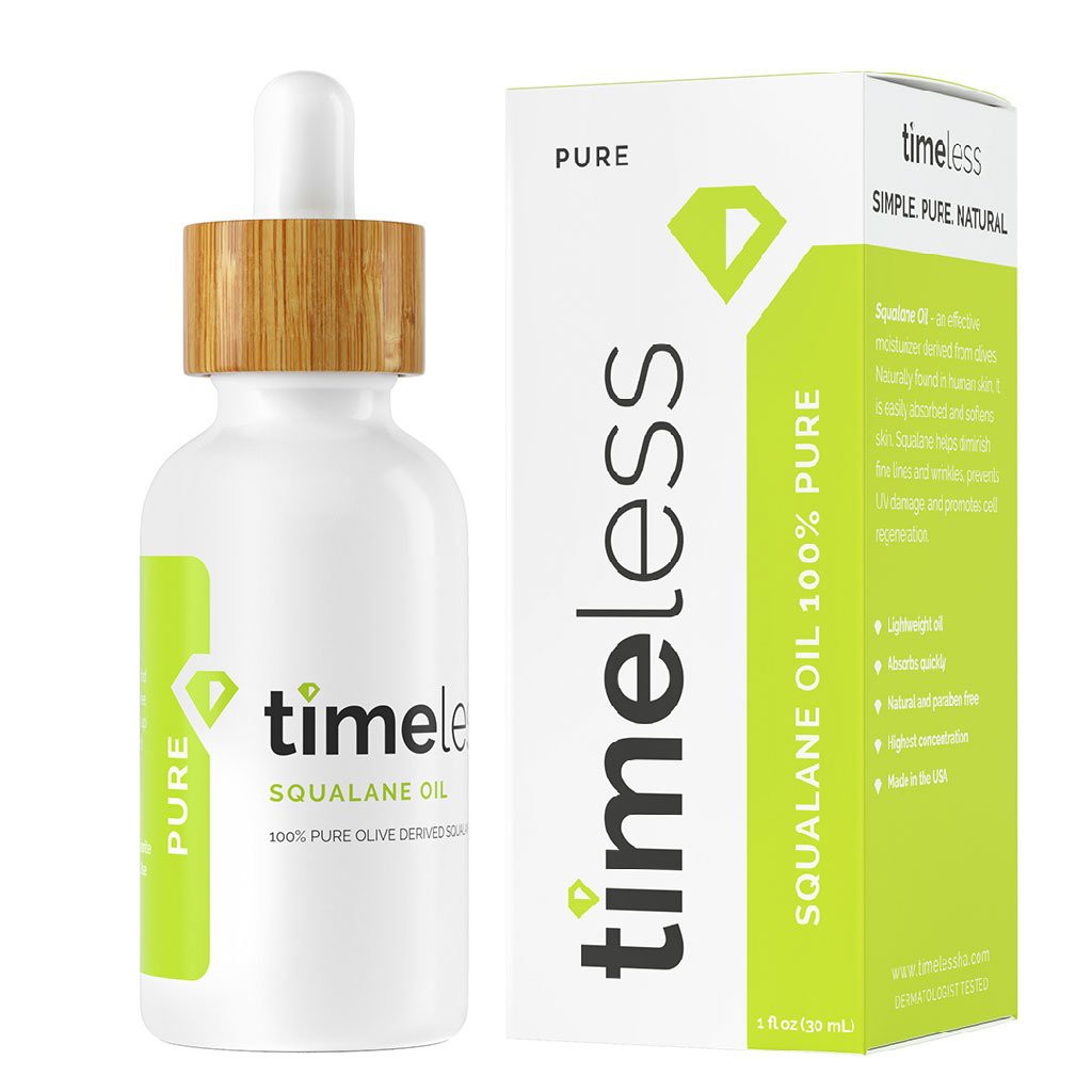 Dầu dưỡng da Timeless 100% Pure Squalane Oil (30mL)