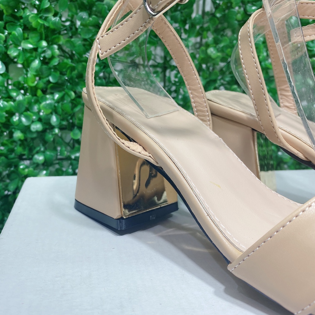 Giày cao gót 7 phân Thiên Hương VNXK BP2TH81 Giày cao gót nữ đế vuông 7p cm tôn dáng siêu sang đi học đi làm sang trọng