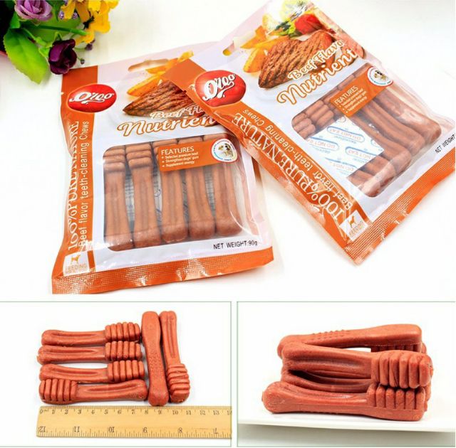 Xương gặm bàn chải Orgo 90g cho chó