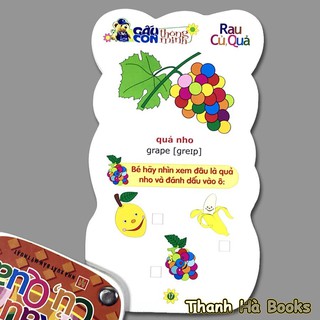 Gấu Con Thông Minh - Rau, Củ, Quả