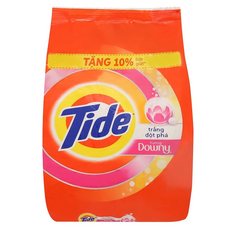 Bột giặt Tide trắng đột phá hương downy 650g