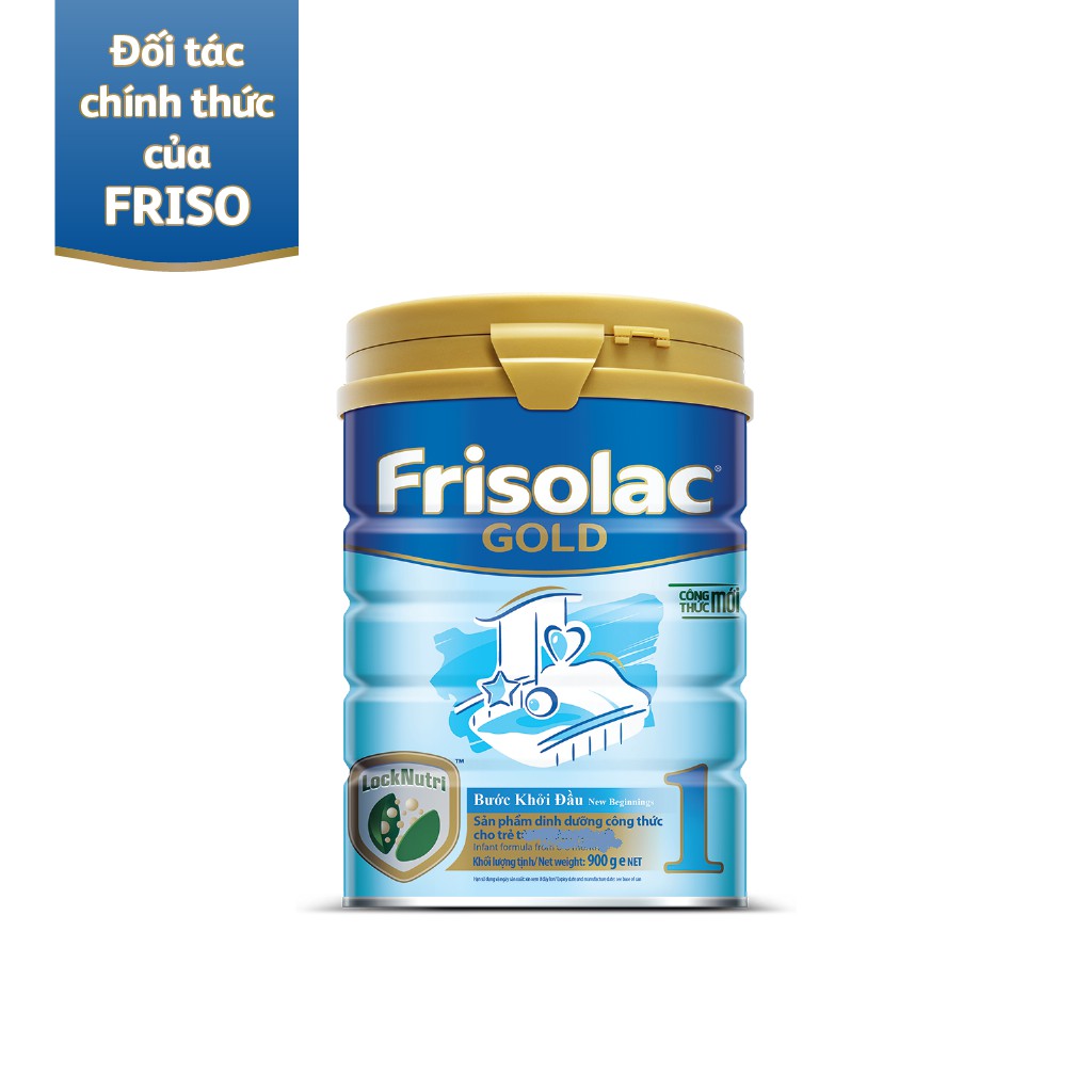 (HOÀN 10%) Sữa bột Frisolac số 1,900g date 2022