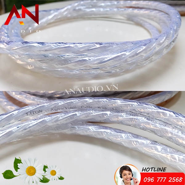 Dây loa mạ bạc Liton - Hàng Chính Hãng