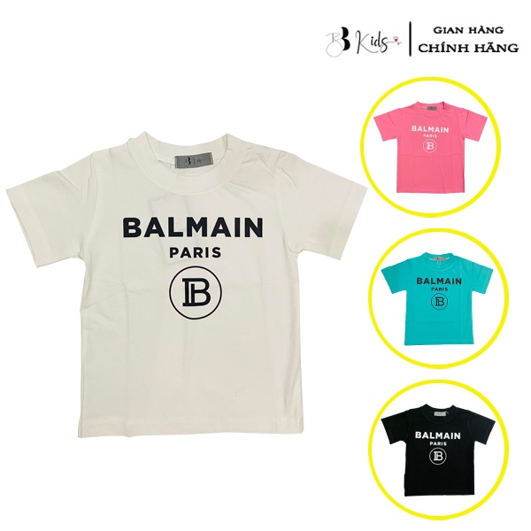 Áo Thun Ngắn Tay Cho Bé BB Kids In Chữ BalMan Chất Liệu Cotton 100% Co Giãn 4 Chiều