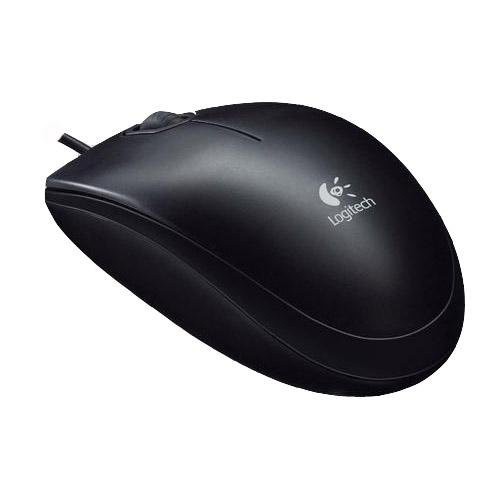Chuột Máy Tính Có Dây Logitech B100 - Bảo hành 36 tháng Chính Hãng Giá Rẻ Cho Máy Tính, Laptop
