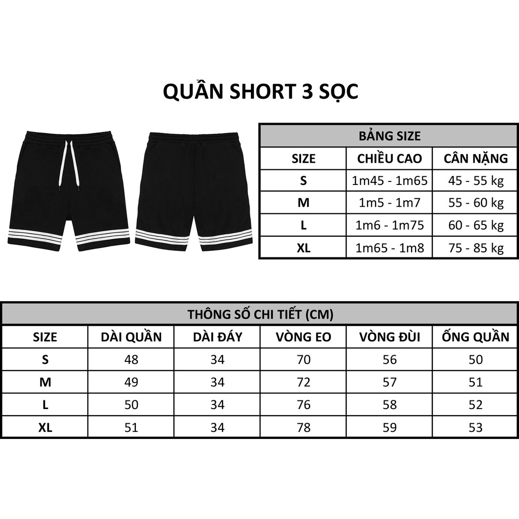 Quần ZOMBIE® Short Striped SP005638