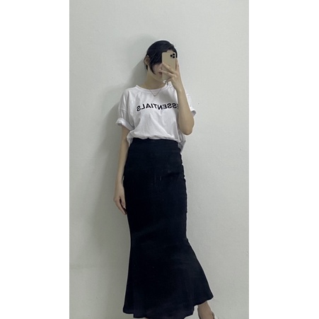 Chân váy đuôi cá dáng dài - ulzzang Hàn Quốc [Ảnh thật ở cuối ] | BigBuy360 - bigbuy360.vn