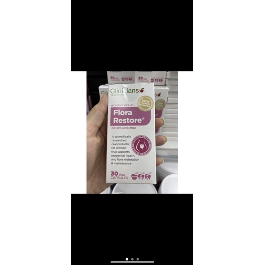 Siêu Thị Newzealand- Men uống phụ khoa cho phụ nữ-Viên Uống Flora Restore Dành Cho Phụ Nữ 30v