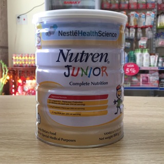 Sữa béo Nutren Junior 800g Thuỵ Sĩ