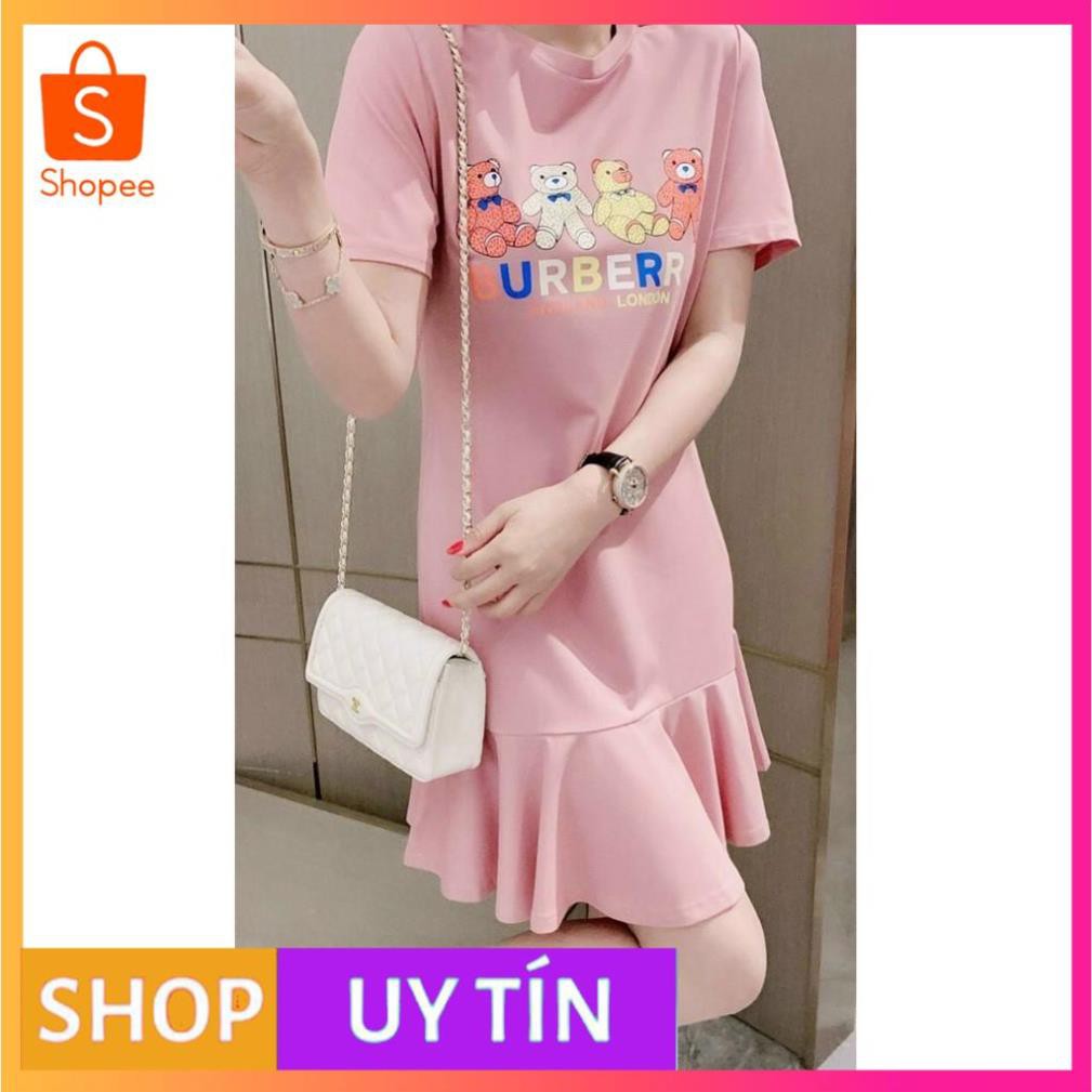 HÀNG NHẬP CAO CẤP -ĐẦM SUÔNG THUN GẤU ĐUÔI CÁ SIÊU CUTE -[MẪU ĐẸP CHẤT LƯỢNG]