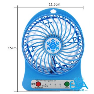 Quạt Sac Mini Cầm Tay 3 Tốc Độ Siêu Mát
