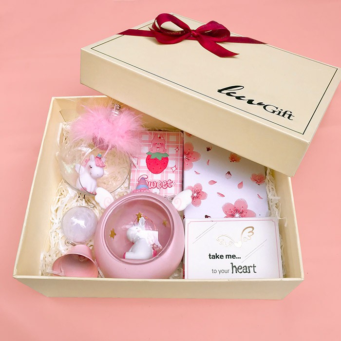 Bộ hộp quà tặng dễ thương So Dreamy Luv95 kèm túi đựng quà tặng bạn gái