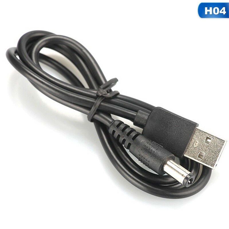 Cáp chuyển USB sang 2.5mm-5.5mm DC 5V - Màu Đen | BigBuy360 - bigbuy360.vn