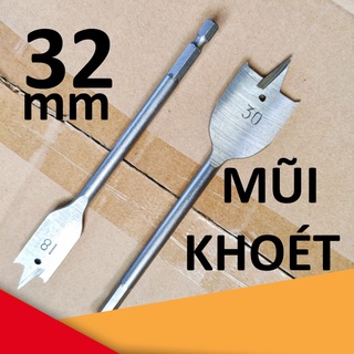 Mũi khoan khoét gỗ đuôi cá 32mm