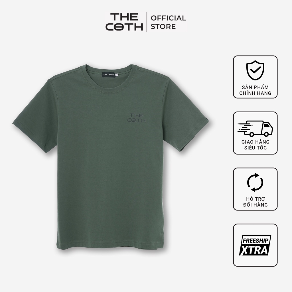 Áo Thun Nam Cổ Tròn In Chữ The Coth Chất Liệu Cotton Dày Dặn M1004 | BigBuy360 - bigbuy360.vn