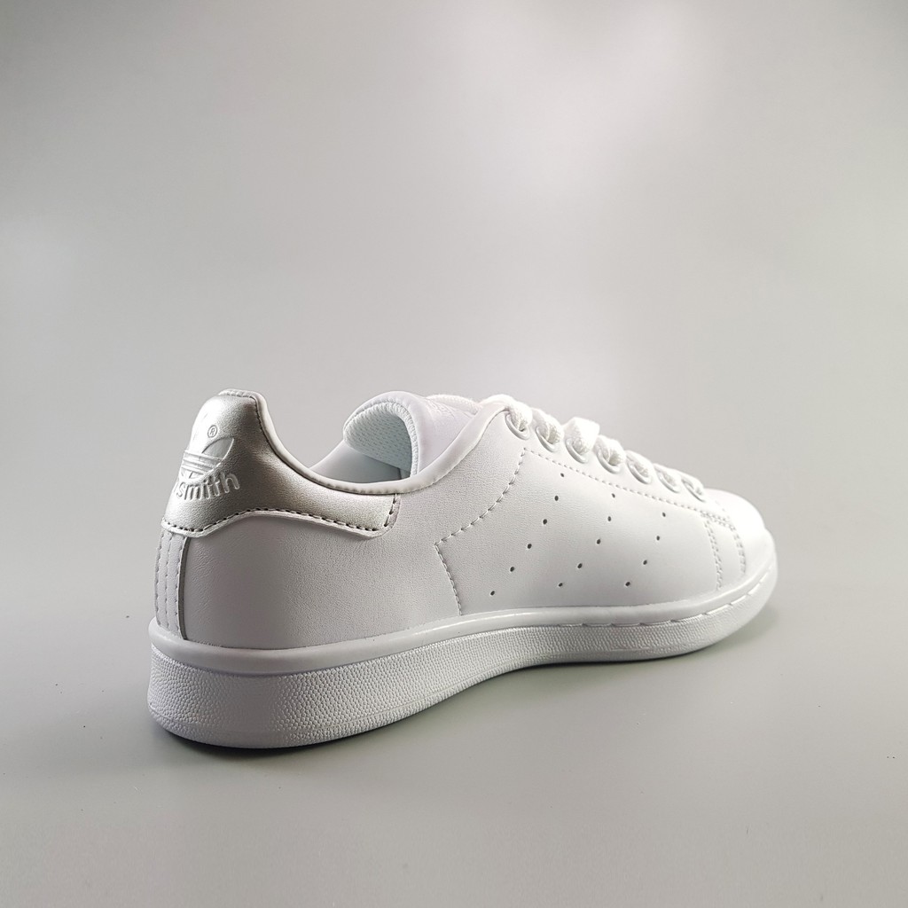 xa kho XẢ KHO THANH LÝ - RẺ Giày Sneaker Stan Smith White/Silver | Sale Rẻ | Có Sẵn 2020 . 2020 new hot * L : ; ;