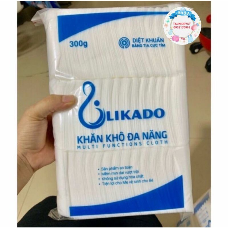 Khăn khô đa năng likado 270 tờ 300g
