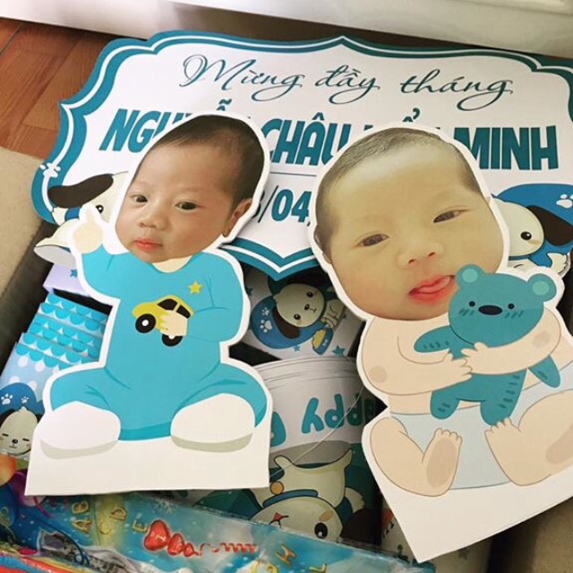 Set đầy tháng cho bé