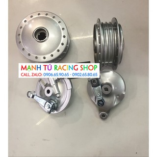 Đùm trước sau wave drem kèm 2 má đùm