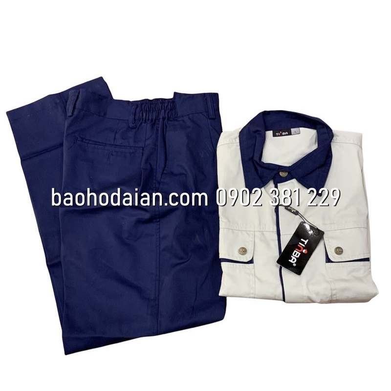 Quần áo bảo hộ kỹ sư vải Pangrim - Tinba 03