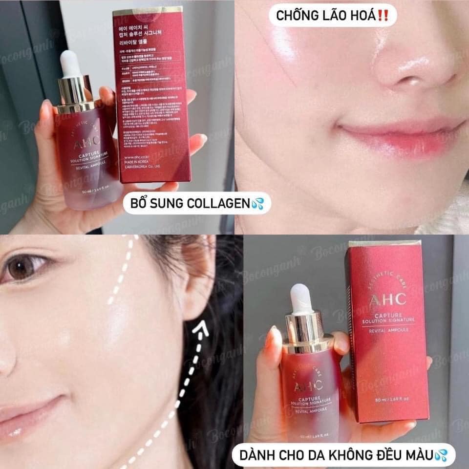 Tinh Chất Ahc Capture Solution Signature Ampoule mẫu mới