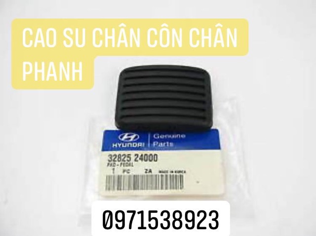 cao su chân côn chân phanh kia moning. huyndai i10, getz. kia caren. v.v.v xịn chính hãng (1cái)