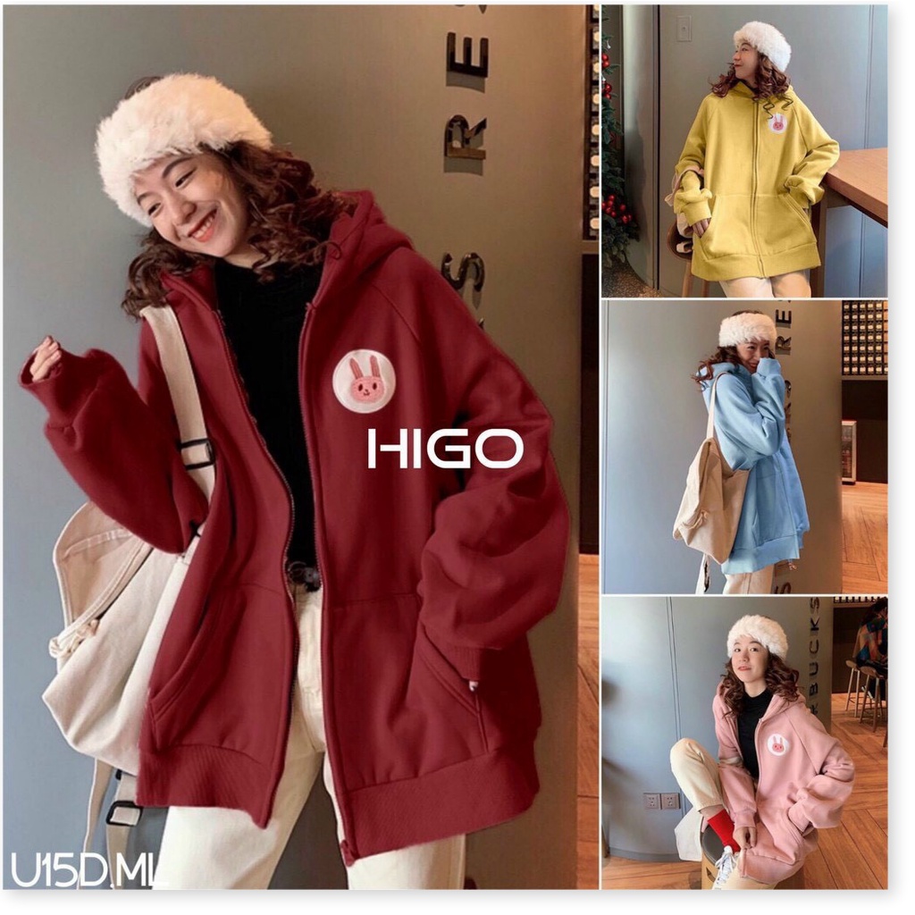 ÁO KHOÁC NỈ HOODIES NỮ SIÊU XINH DÀNH CHO CÁC BẠN TRẺ KME FASHION