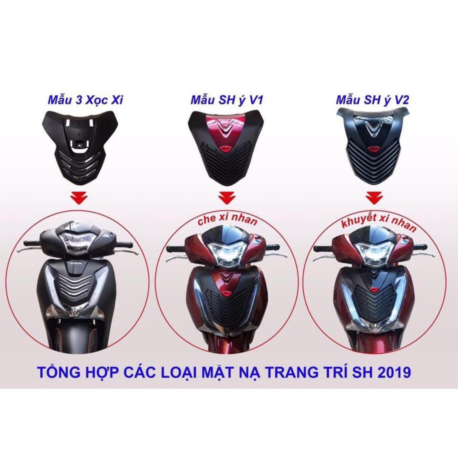 Mặt nạ xe máy Sh 2017 Sh 2018 Sh 2019 Nhiều Mẫu - Hàng đẹp như hình