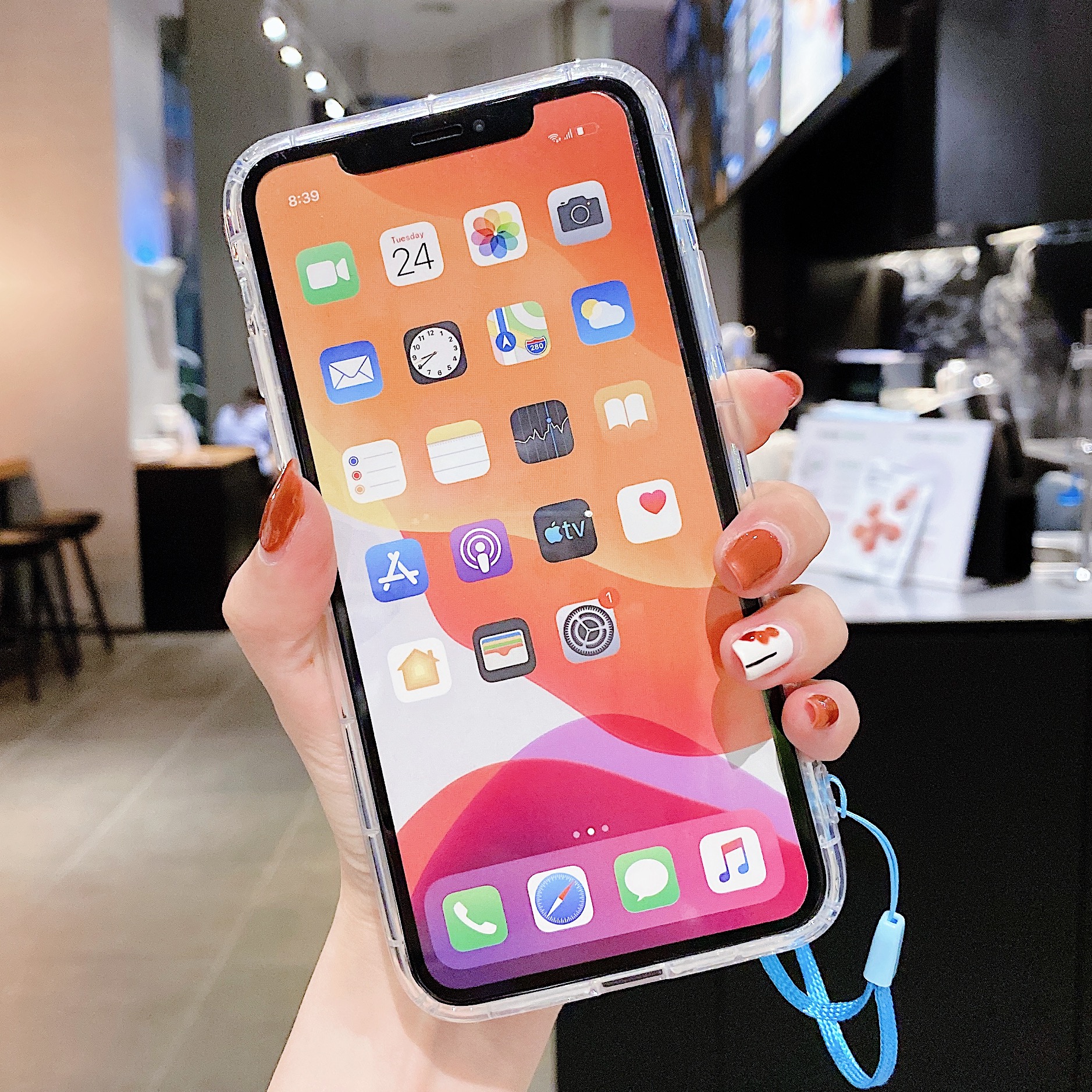 Shin Cậu bé bút chì case iphone 12 12pro 11 11pro XR XS Max i7/8 6s plus SE 2020 Ốp trong