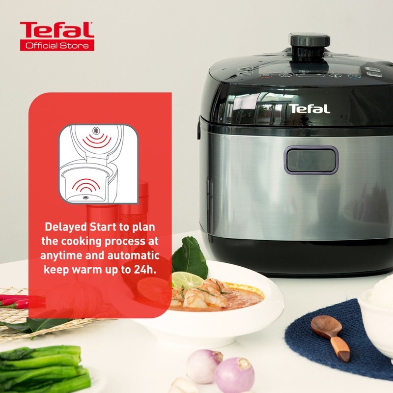 Nồi áp suất điện tử Tefal Smart Pro Multicooker CY625868