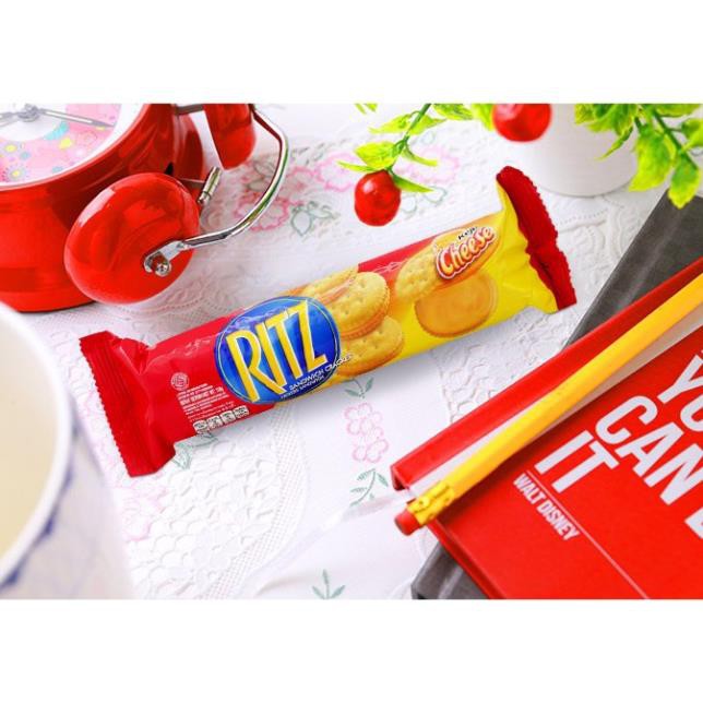 BÁNH QUY MẶN RITZ KẸP KEM PHÔ MAI 118G [dropdt]