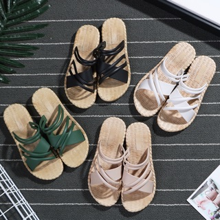 Dép sandal dây mảnh đế chiếu hàng nhập