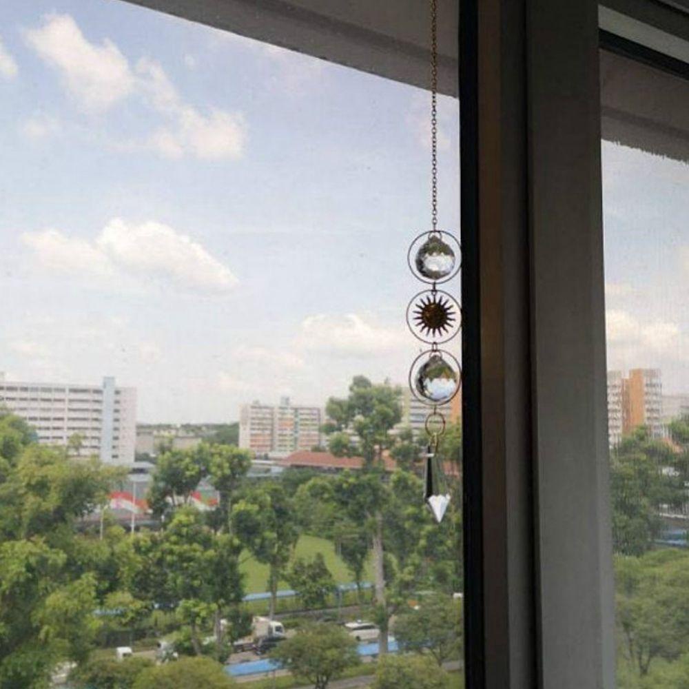 Dreamcatcher Hình Hoa Hướng Dương Phong Cách Boho