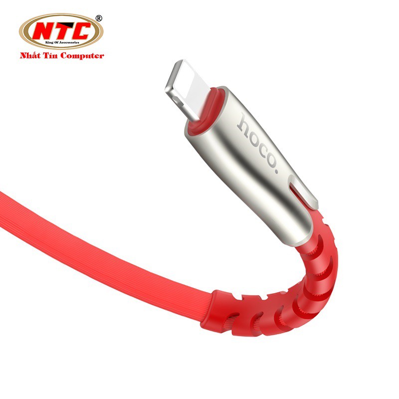 Cáp sạc và truyền dữ liệu Hoco U58 Core cổng LN max 2.4A dài 1.2M - Hãng phân phối chính thức