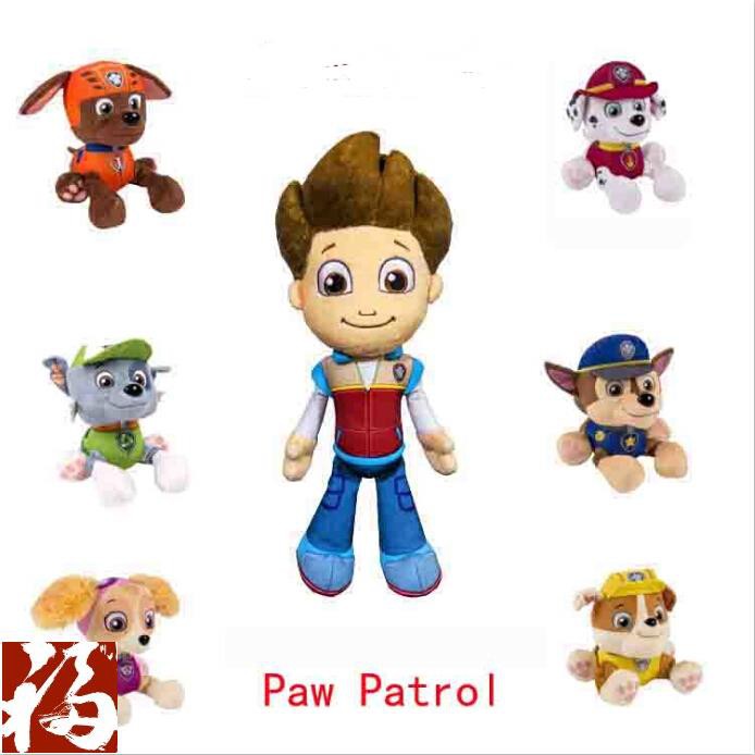 MARSHALL Paw Patrol đồ chơi nhồi bông Hình Chú Chó Cứu Hộ Cho Bé 84224207