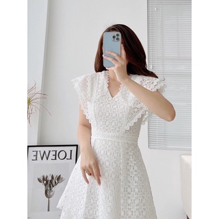 Váy ren thiết kế, đầm ren dự tiệc cao cấp