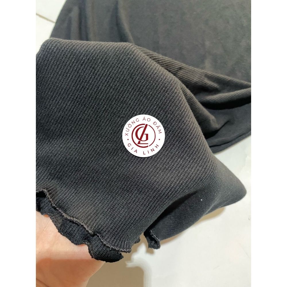 Đầm body dáng dài chất thun gân co giãn, váy cổ vuông tay ngắn thích hợp mặc đi chơi đi làm hay dự tiệc | BigBuy360 - bigbuy360.vn