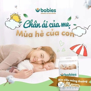 BỈM BABIES ORGANIC SIZE S66/M56/L46/M54/L50/XL46/XXL40
