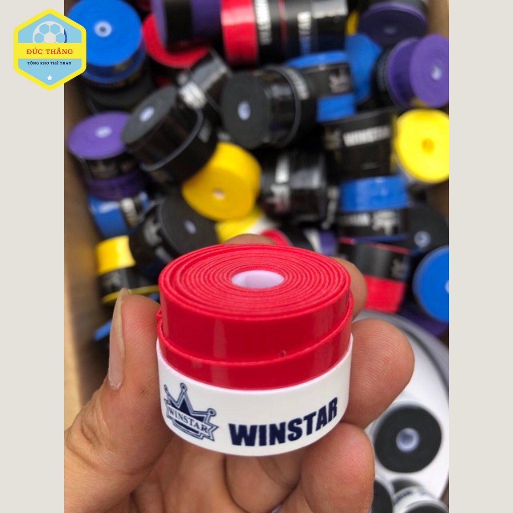 Combo 5 cuốn cán vợt cầu lông Winstar cao su ⚡ giá rẻ ⚡