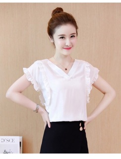 ÁO SƠ MI CỔ TIM PHỐI BÈO (M, L)