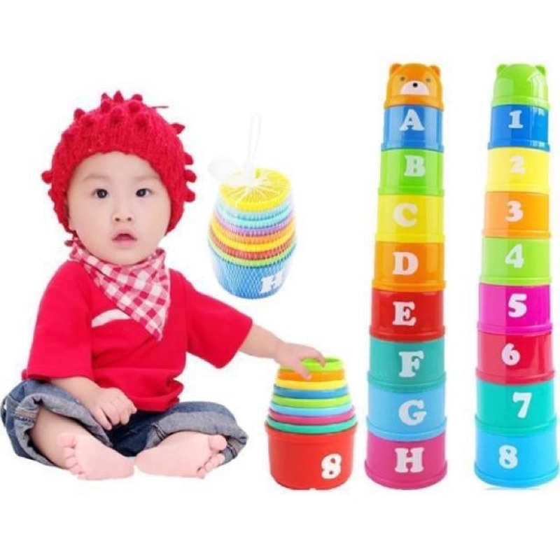 Cốc lồng xếp chồng (9 cốc)